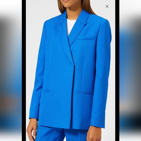 Victoria Beckham NWT Blue lapis Jacket - Picture 2 of 7